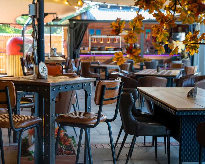 The Lodge Kitchen & Bar restaurant, Balmer Lawn Hotel