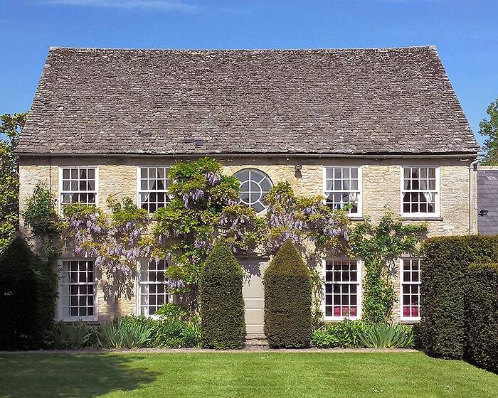 Weir House room, Bruern Cottages