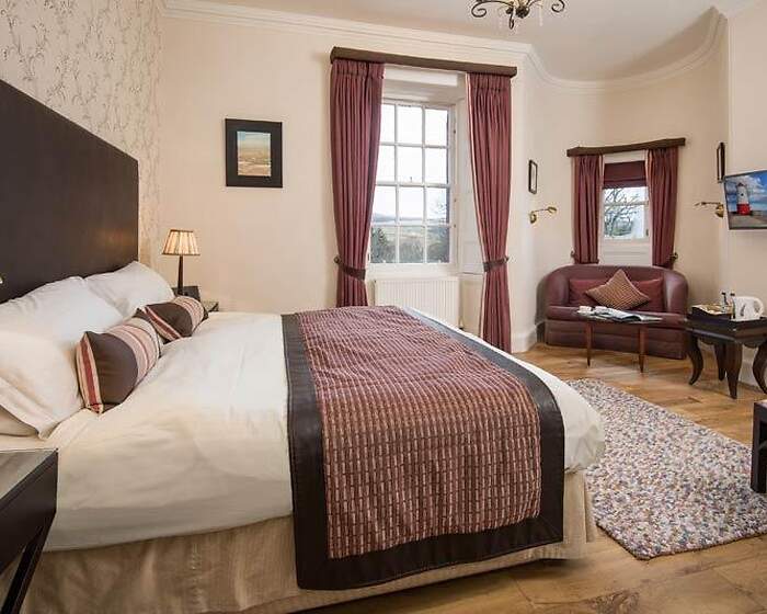 Luxury room, Cringletie House