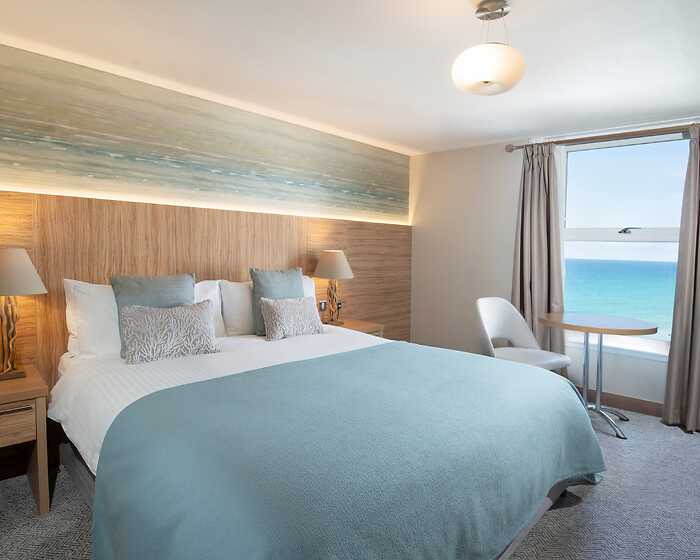 Sea View room, Fistral Beach Hotel and Spa