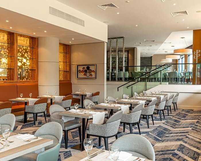 Caprice Restaurant & Terrace restaurant, Crowne Plaza Hotel Reading East