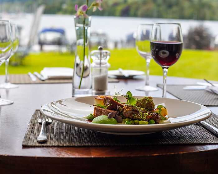 Terrace Lounge restaurant, Old England Hotel and Spa