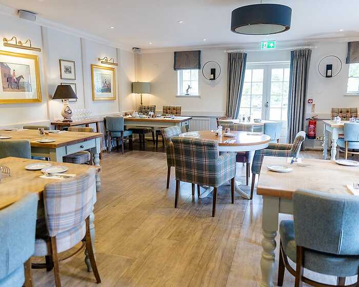 The Restaurant restaurant, The Bell Inn, Bramshaw
