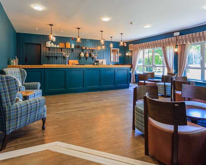 The Bar restaurant, The Charlecote Pheasant Hotel
