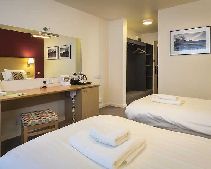 Golf View Twin room, The Dartmouth Hotel