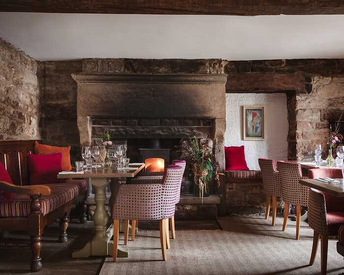 The Inn restaurant, The Beeley Inn