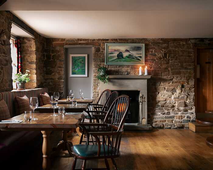 The Inn restaurant, The Pilsley Inn