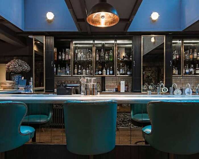Cocktail Bar restaurant, The Falstaff Hotel