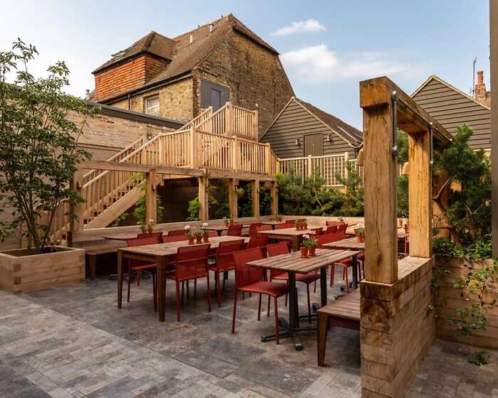The Dragon Bar restaurant, The George in Rye