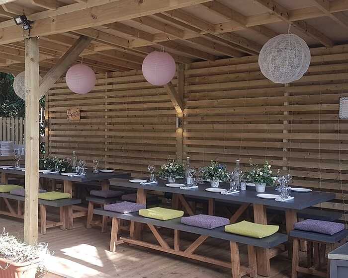 Bar and outdoor area restaurant, The Green House, Bournemouth