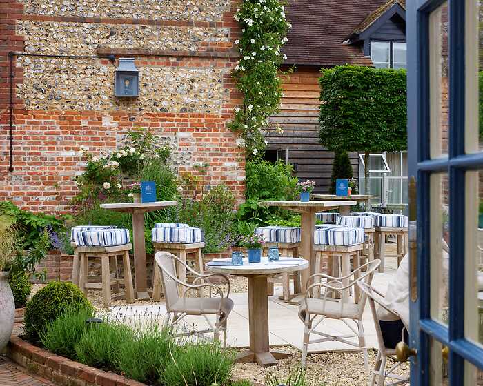The Terrace restaurant, The Grosvenor Stockbridge