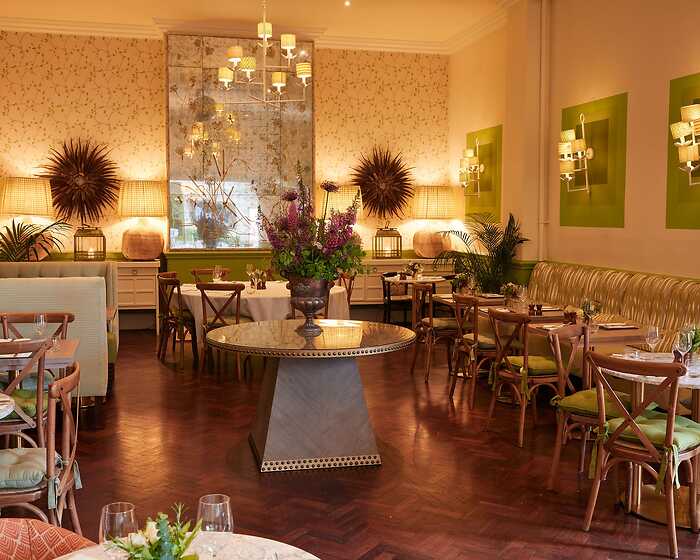 Market Room Restaurant restaurant, The Grosvenor Stockbridge