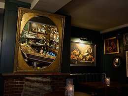 Bar restaurant, The White Hart, Ampthill