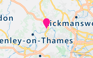 Map image of The George and Dragon Marlow