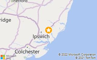 Map image of Seckford Hall Hotel & Spa