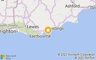 Map image of The Relais Cooden Beach
